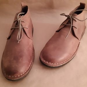 Men's Merona Ankle Leather Boots Size 12
